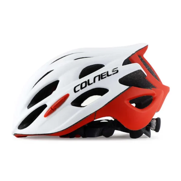 Colnels_Casco protector_BlancoRojo_03_Etimez_Electrico_Scooter_Bicicletas